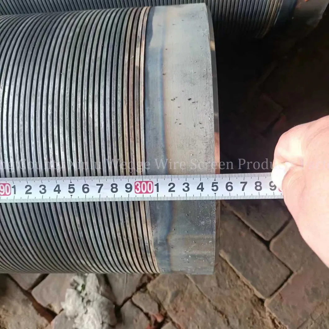 Galvanized Q195 Q135 Wire Wrapped Water Well Screen Pipe