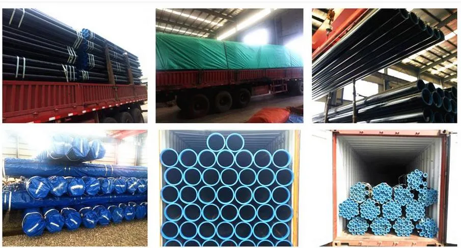 DIN1715 DN1626 DN40 DN60 Hot DIP Galvanized Steel Pipe Steel Structural Tube for Bunker House