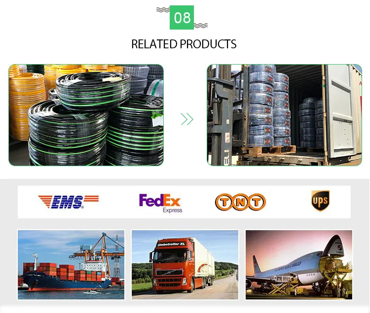 Reinforced Clear PVC Braided Hose Water Pipe