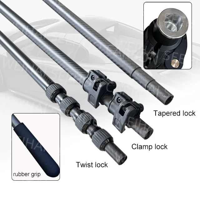 Carrier of Chemical Activator Carbon Fiber Product Type Square Carbon Fiber Telescopic Tube Structur