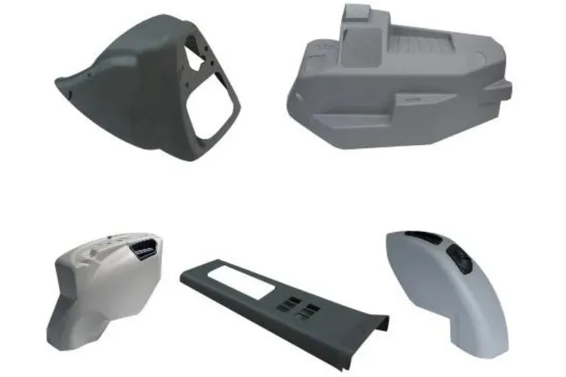 Custom White PP PVC ABS Plastic Injection Molding Parts OEM White ABS Injection Molded Plastic Pipe