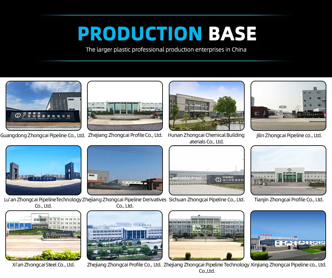 High-Rise Residential Community Easy Installation High Heat Resistance PVC Food Grade Stainless Steel Pipe