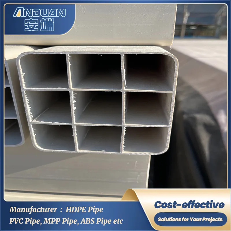 Lightweight PVC Porous Grid Pipe for Easy Installation and Use