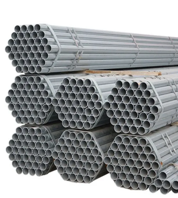 High Quality ERW Galvanized Steel Round Pipe 12m Length BS Standard with Cutting and Bending Process