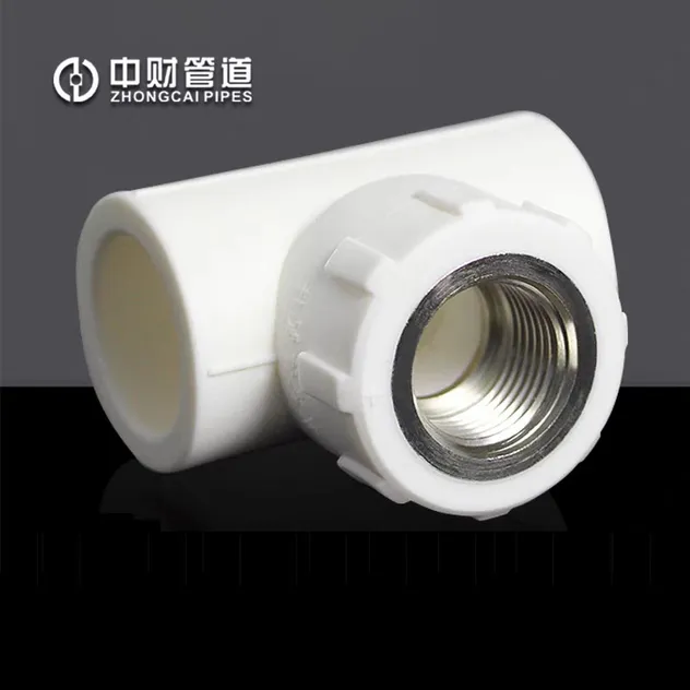 Zhongcai HDPE PVC PPR PP Water Pipe Fittings Plastic Composite Manufacturers Price Factory