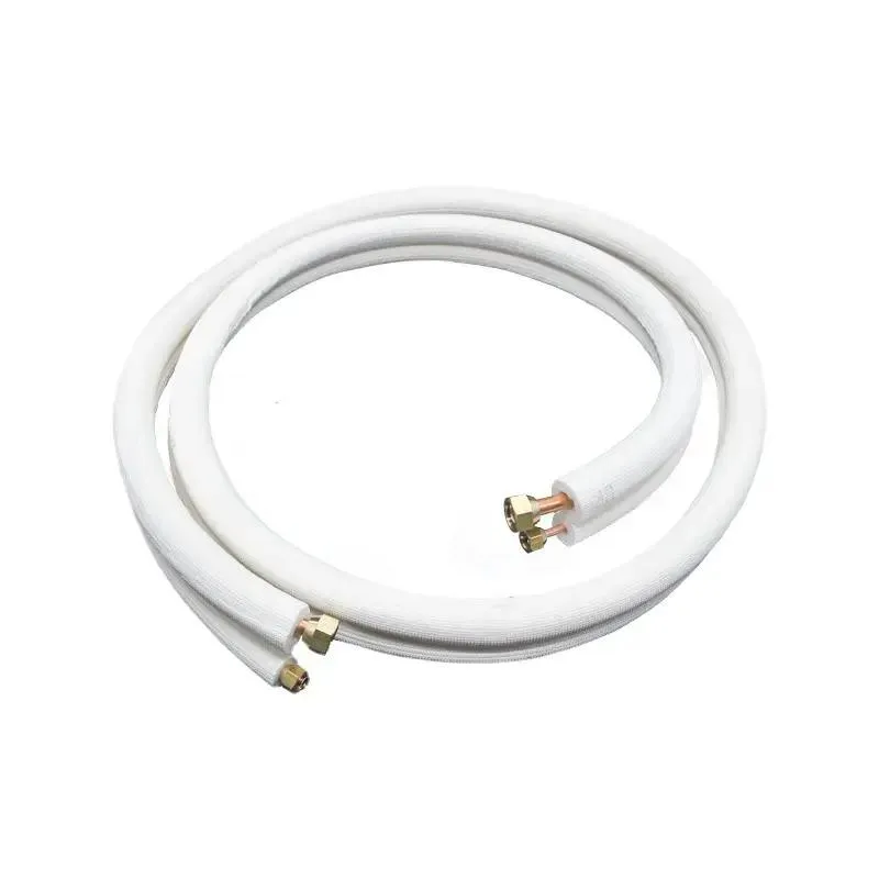 Customized 15m 3/8" Insulated Without Insulation Air Conditioner Copper Pipe