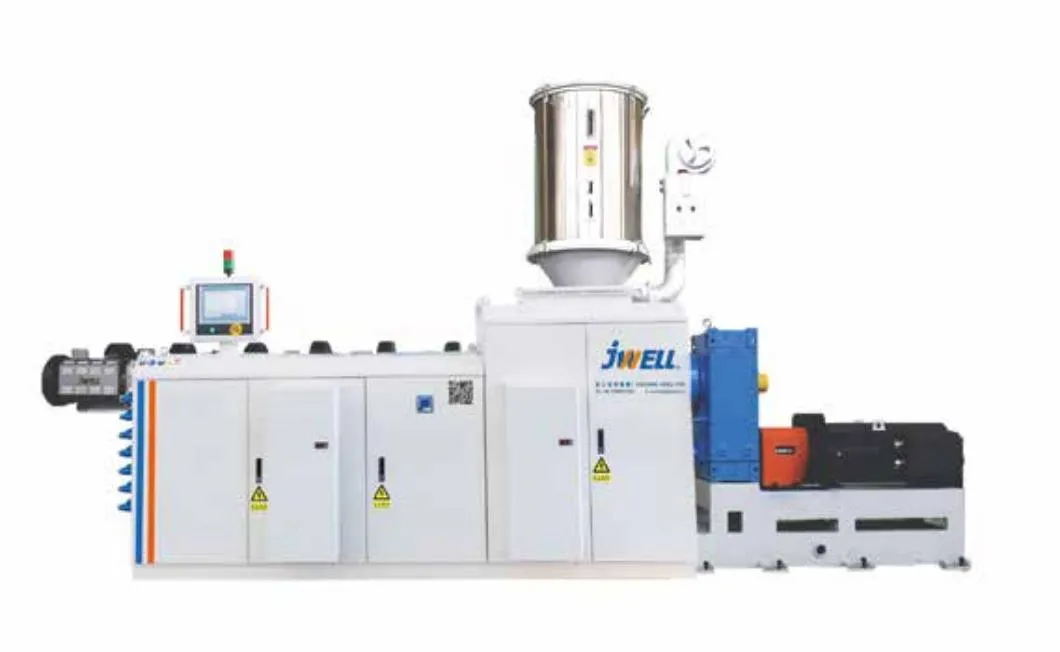Plastic PVC PPR PE HDPE UPVC CPVC Opvc Water Gas Pipe Extruder Glass Fibre Reinforced Hose Tube Electric Conduit Drainage Pipes Extrusion Making Line Jwell
