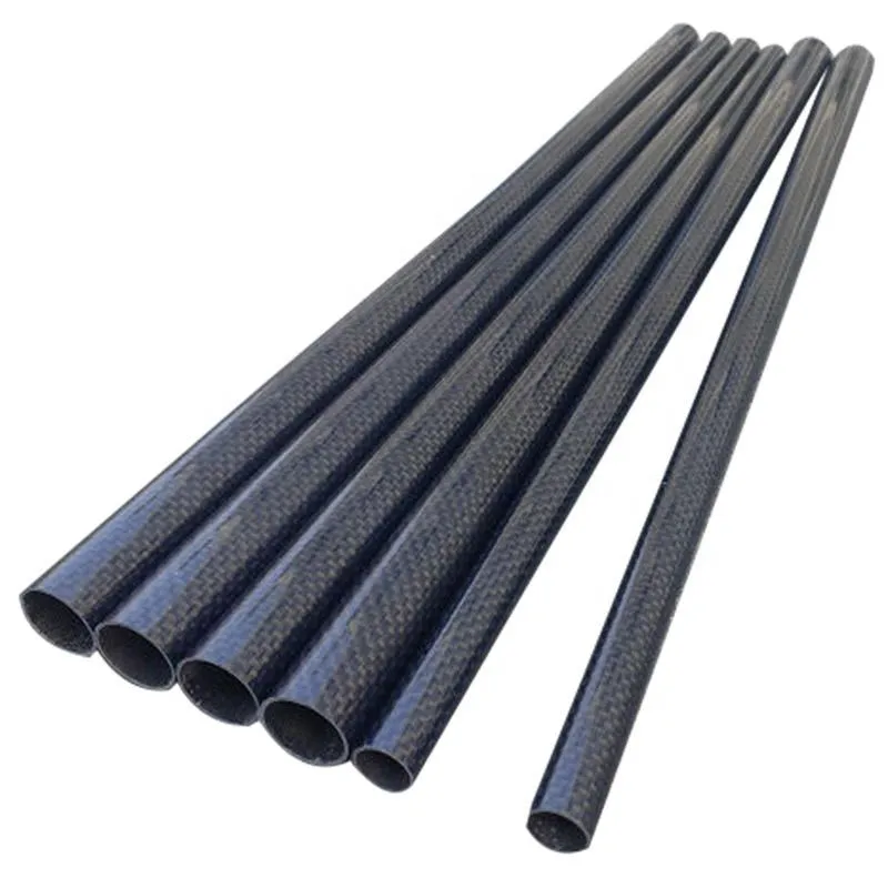 φ 30mm, Length0.5 M, 3K Twill Matted Carbon Fiber Round Tube