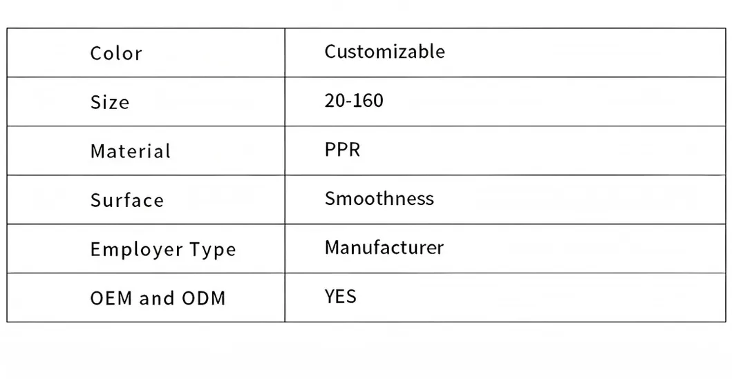 Premium PPR Hot and Cold Water Pipes for Heating Solutions