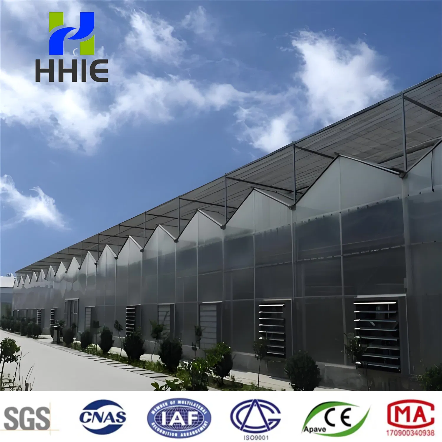 Greenhouse Glass Electric Greenhouse Machine Large Glass Smart PVC Garden Agricultural Greenhouses G