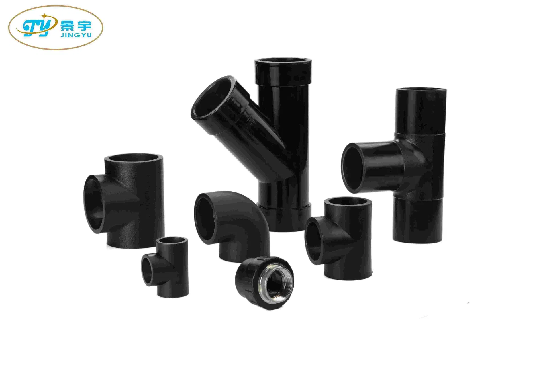 Long-Life PE100 PE/HDPE Pipe Fittings, PE100 Pipe Fittings, Plastic Pipe Fittings, Pressure Pipe Fittings, for Ships and Chemical Industries