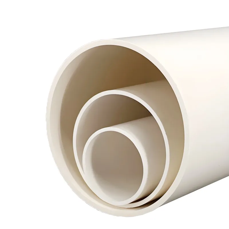 Drain Pipe ASTM PVC Plastic Pipe PVC/PE/HDPE/PPR/ Water Pipe Flexible Pipe UPVC Tube for Wastewater