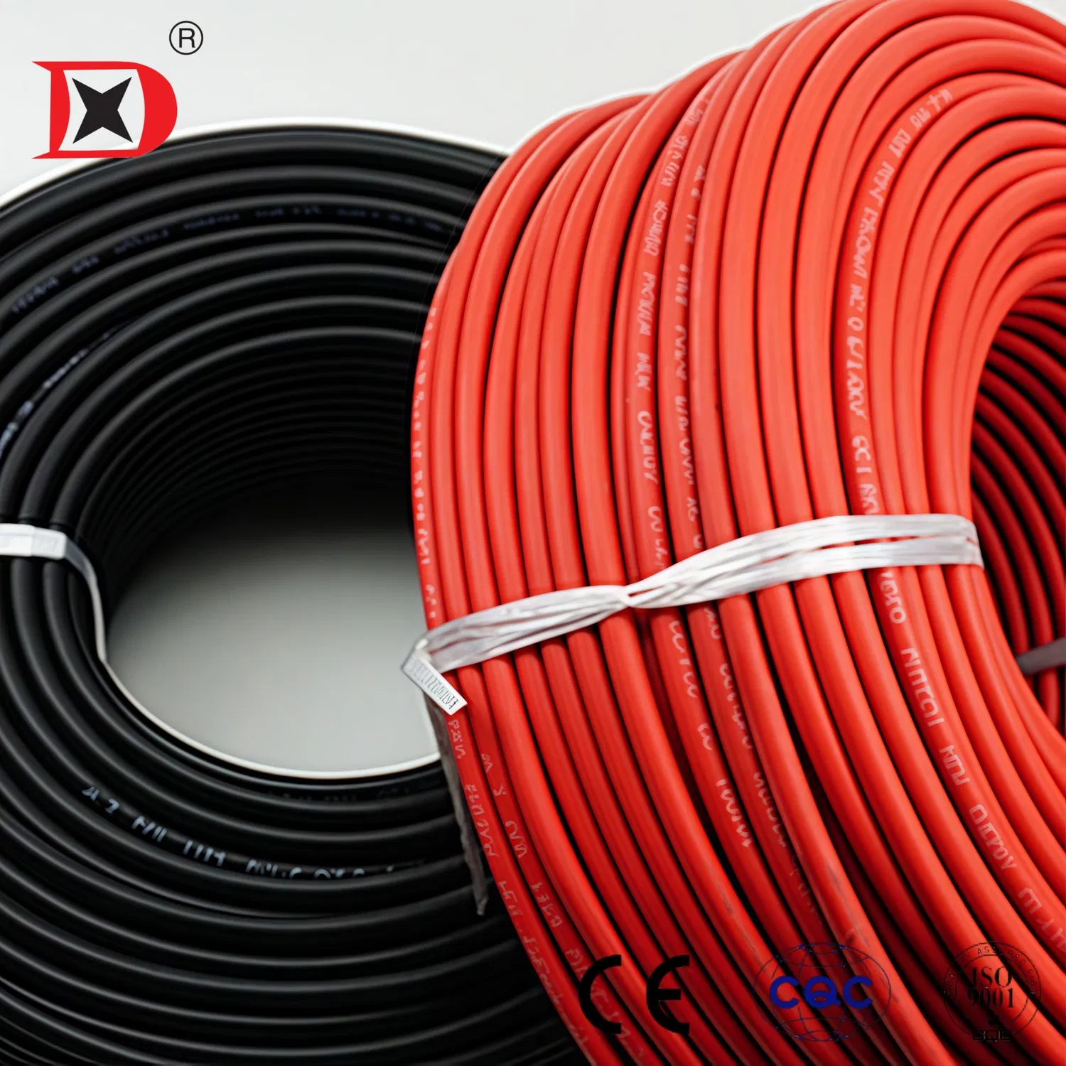 BS En 50618 Standard Solar PV Cable 2.5mm² to 10mm² for Outdoor Arrays