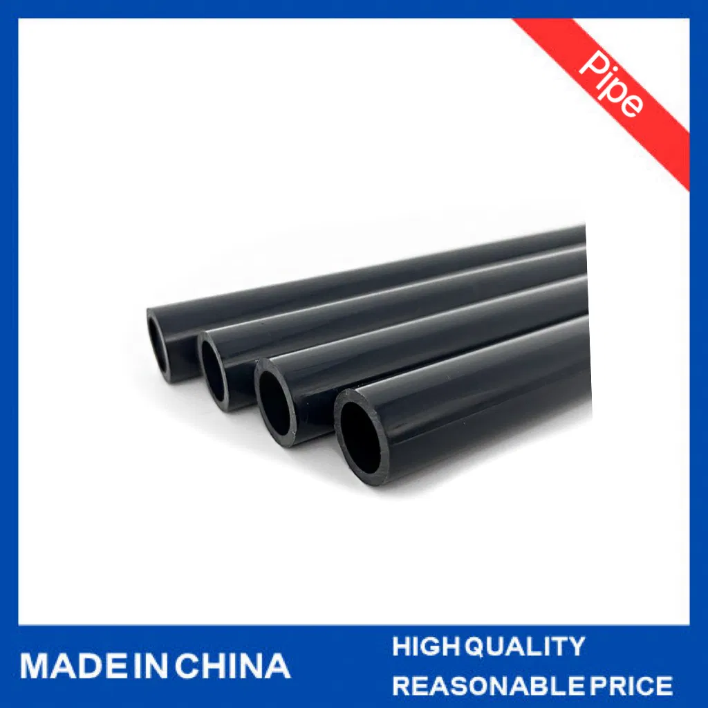 PVC Pipe with DIN ANSI Standard in Pressure 1.6MPa for Water Treatment