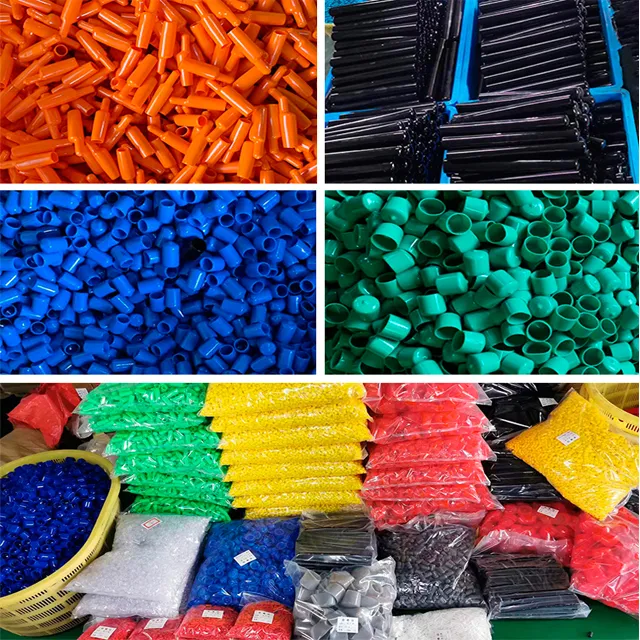 88.9mm Colorful RoHS Nylon Plastic Round Hole Covers Pipe End Cap Outer Pipe End Cover