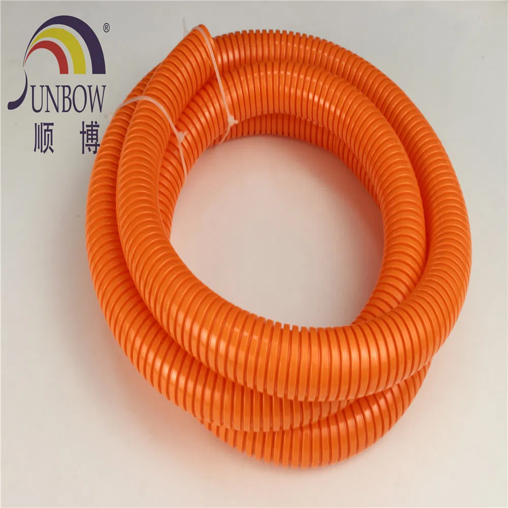 PP PA PE Flexible Corrugated Pipe for Wire Harness