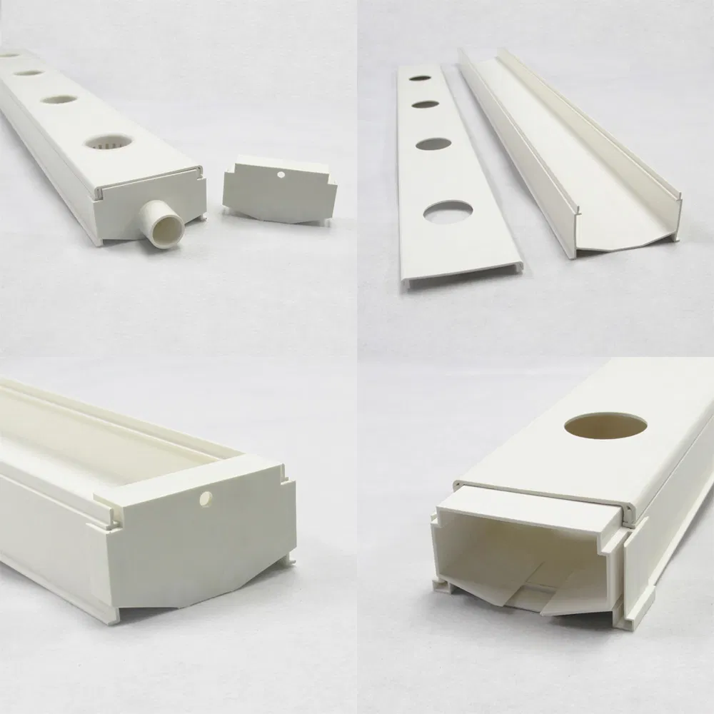 Professional Manufacturer Supply Hydroponic Nft Square PVC Pipe