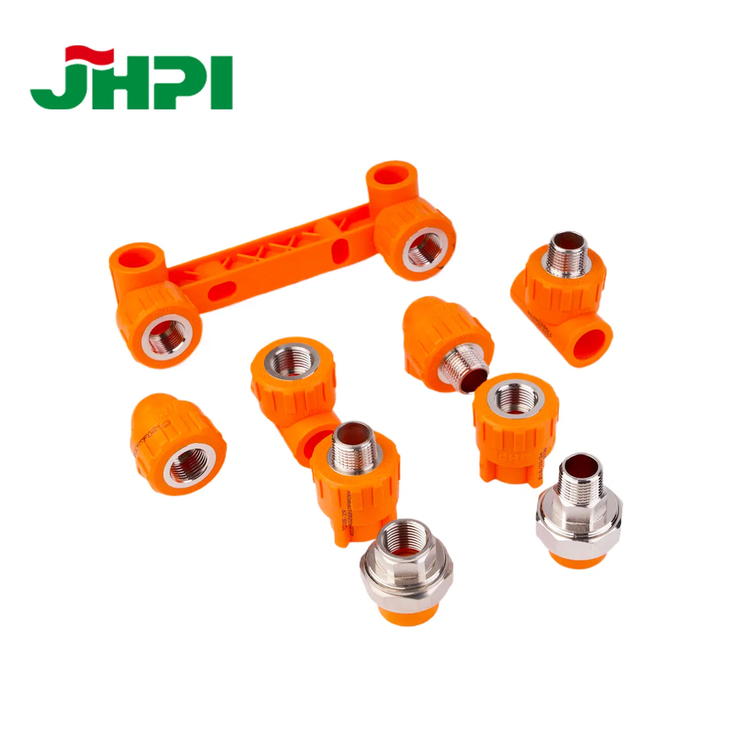Jhpi PPR PVC PE Pipe Fittings 20-110mm Tee Elbow Union PPR Pipe Fittings