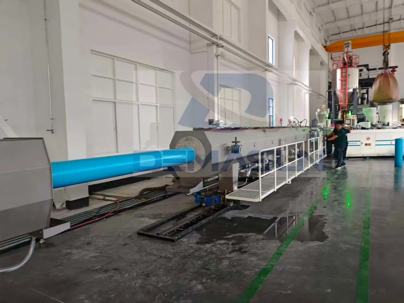 UPVC Foam 3-Layer Pipe Machine PVC Pipe Extrusion Line Plastic Machine Silent Pipe Production Line
