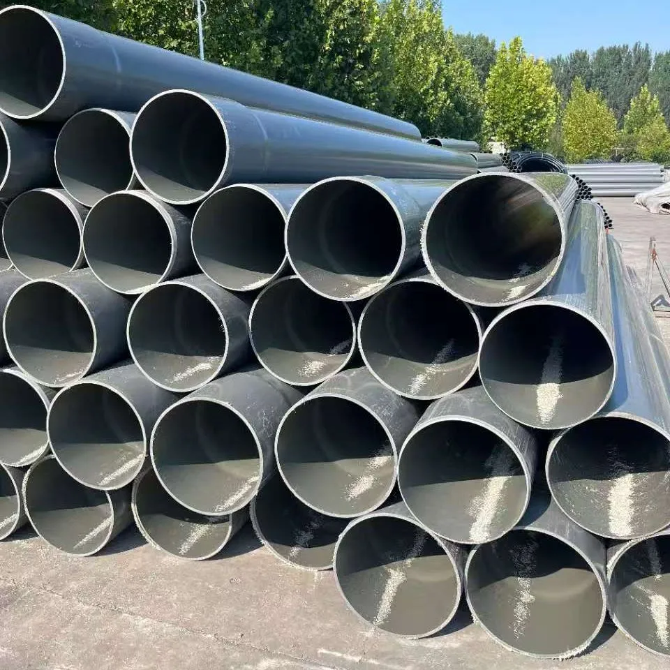 Durable Grey PVC Water Pipe Leak-Proof & Impact-Resistant Design