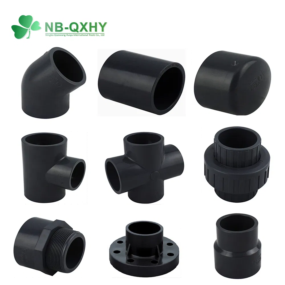 PVC Sch80 PVC Fittings Use for Water Supply and Irrigaiton Pn16