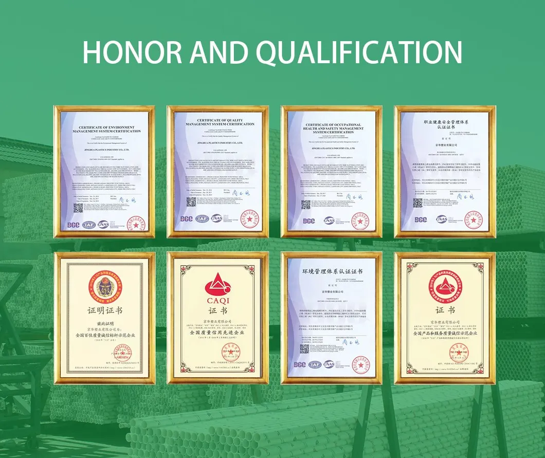 50mm 75mm 110mm PVC Rainwater Drainpipe Plastic Pipe Fittings for Buildings