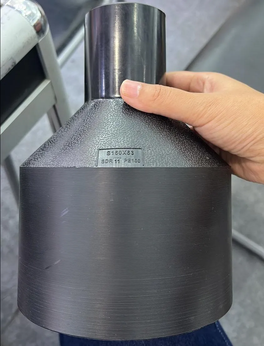 Pn16 HDPE Plastic Pipe Fittings 3 Inch PVC Pipe Fittings 10'' 12'' 14'' 16&#