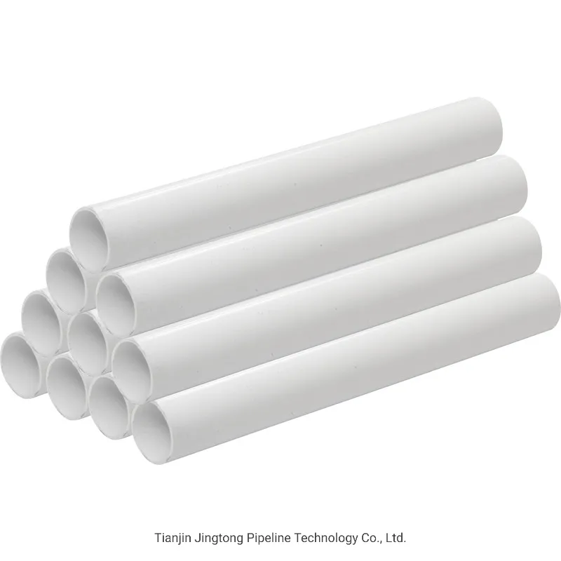 DN50mm Plastic White Color Tube PVC UPVC MPVC Pipe for Coupling/Conduit/Water System/Greenhouse/Agri