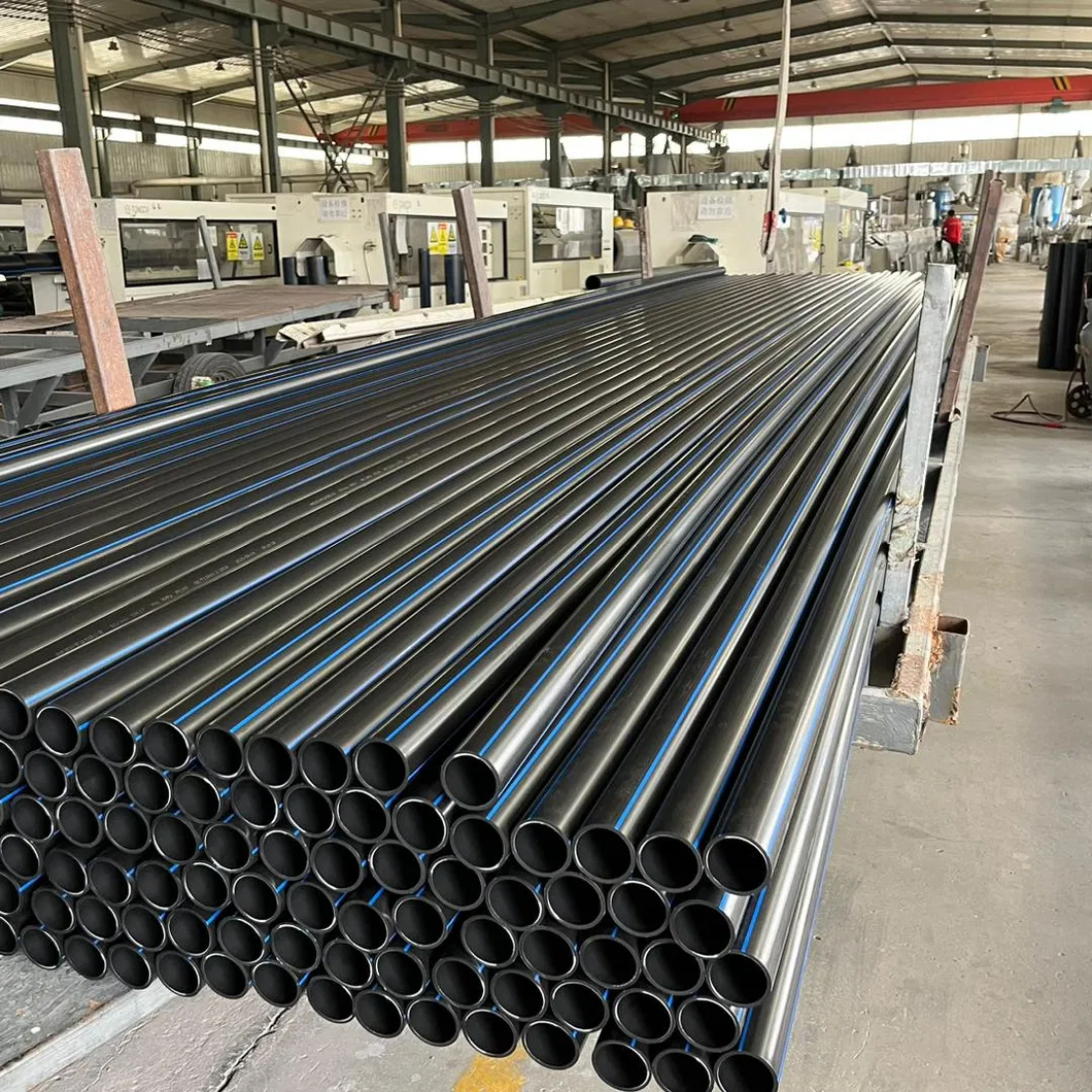 Wholesale DN20-DN1200 PE100 HDPE Pipe for Water Supply Irrigation Drainage