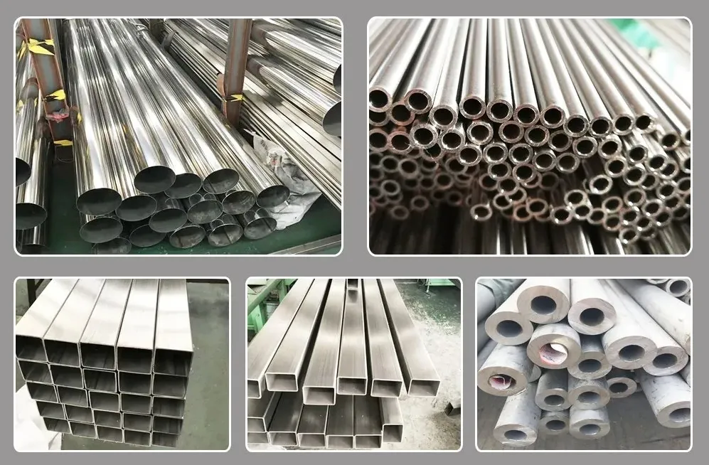 Free Sample 201 304 304L 430 316 316L 316 310 310S 904L Stainless Square/Round Seamless Welded Pipe Stainless Steel Pipe