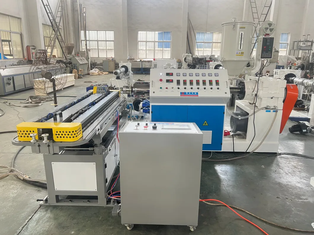 PE/PP/PA Plastic Single-Wall Corrugated Pipe Extrusion Production Line/Extruder Machine