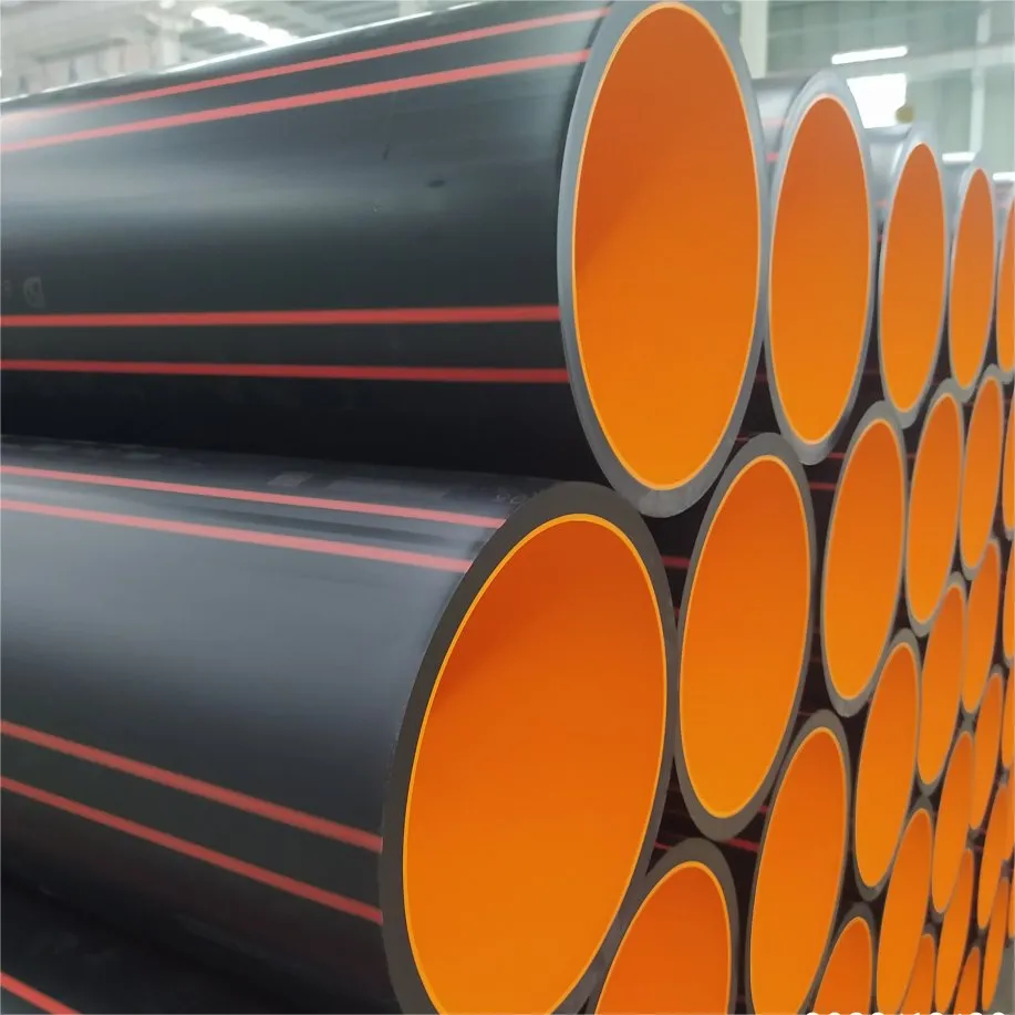 Premium Quality HDPE Pipe PE100 RC100 Co-Extruded Solid-Wall Wear-Resistant Pipe for Efficient Drain