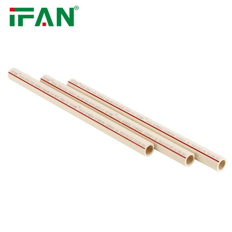 Ifan Plumbing Water System Cream Color PVC Tube CPVC Water Pipe