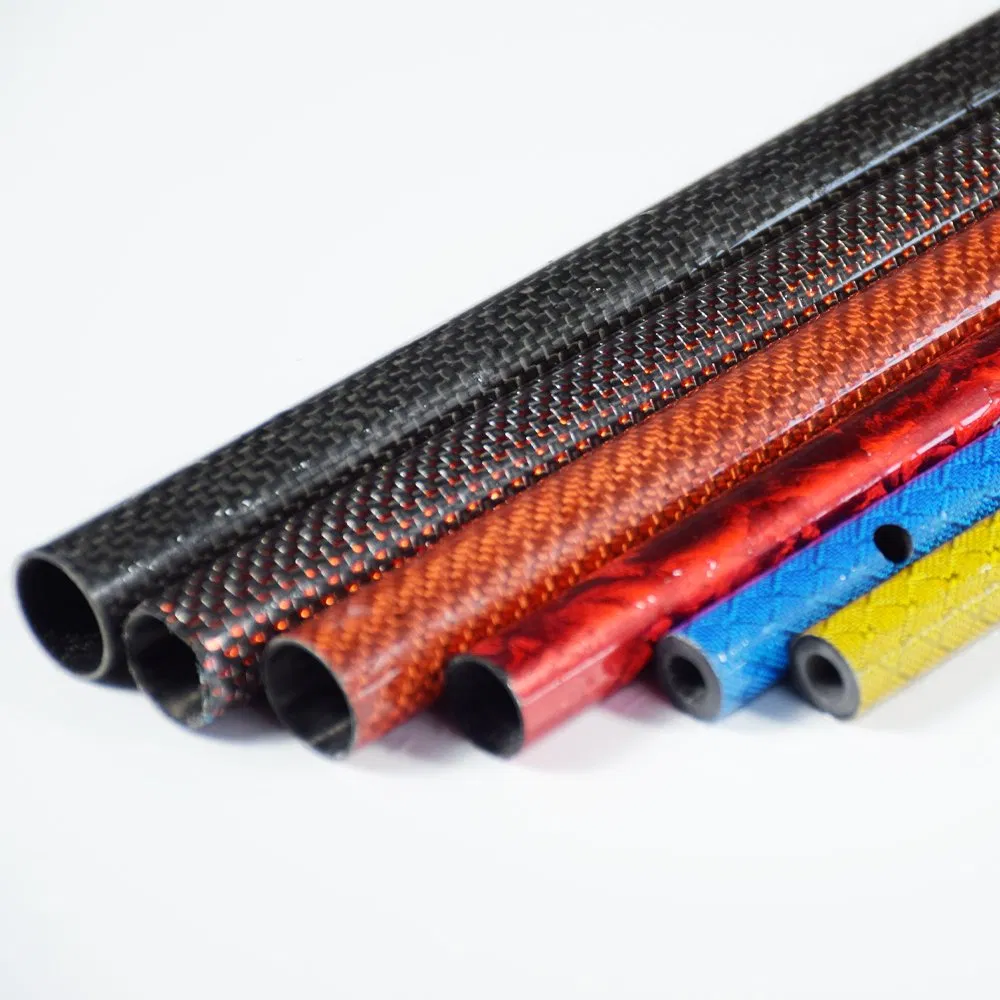 Carbon Fiber Pipe Tube 2mm 1mm 0.5mm Thin Wall High Quality