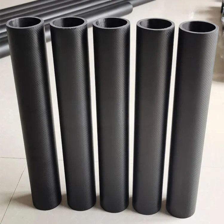 Custom 3K Carbon Fiber Tube Such as Round Oval Square Rectangular Tube