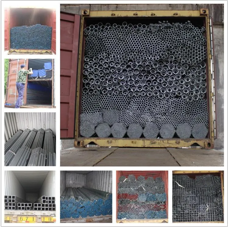Sch40 Hot Dipped Gi Pipe Pre Galvanized Steel Round Pipe