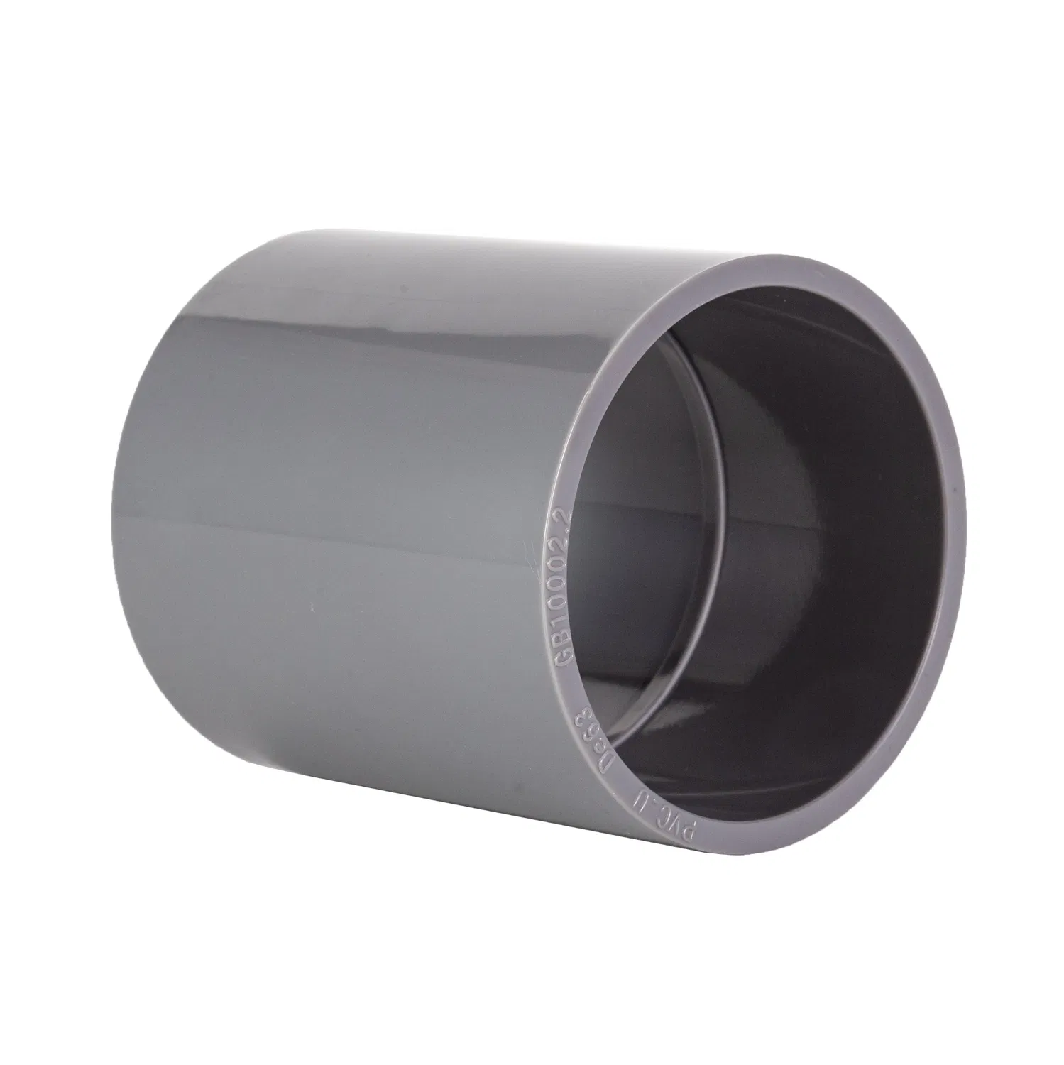 High Quality Round PVC Pipe Fittings-Pn10 Standard Plastic Pipe Fitting Socket for Water Supply