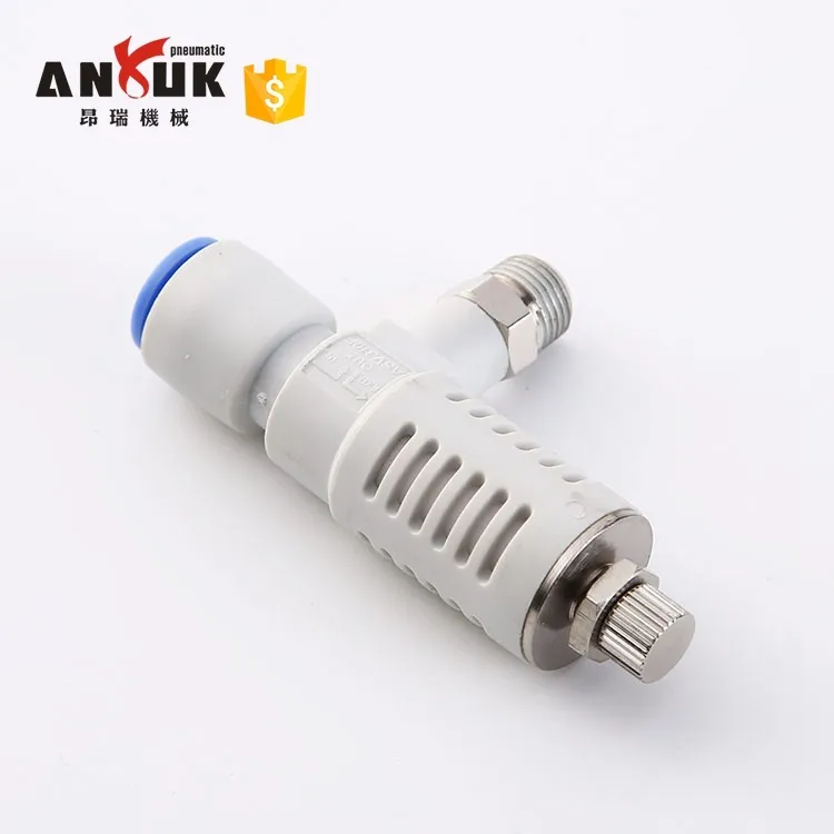 Angrui Nylon Pipe Metal Pneumatic Tube-to-Tube Pipe Fitting Coupling