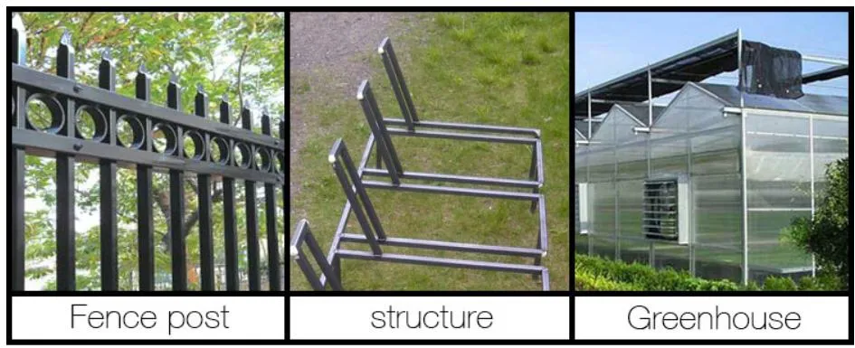 DIN1715 DN1626 DN40 DN60 Hot DIP Galvanized Steel Pipe Steel Structural Tube for Bunker House