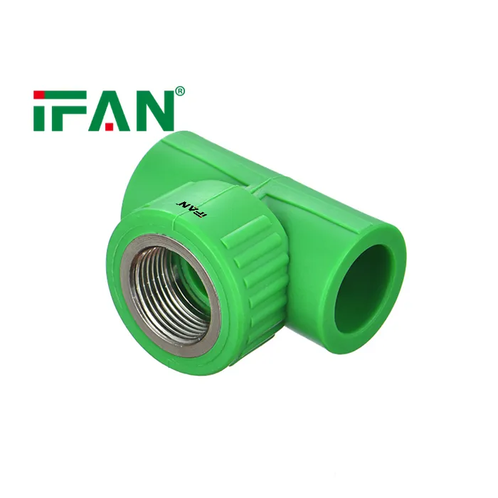 Ifan High Performance PPR Reducing Equal Female Tee 20-63mm 1/2"-2" Plumbing Materials PPR