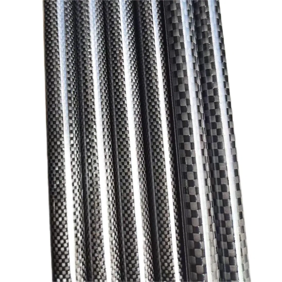 3K T300 T700 T800 Rectangular Round Carbon Fiber Tube Special-Shaped Carbon Fiber Pipe Pool Cue Rod