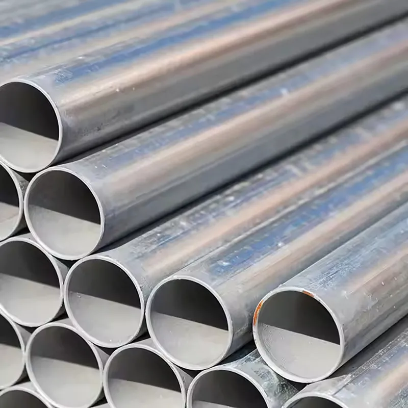 Galvanized Round Steel Pipe Excellent Bending Performance for Processing Various Pipe Parts and Stru
