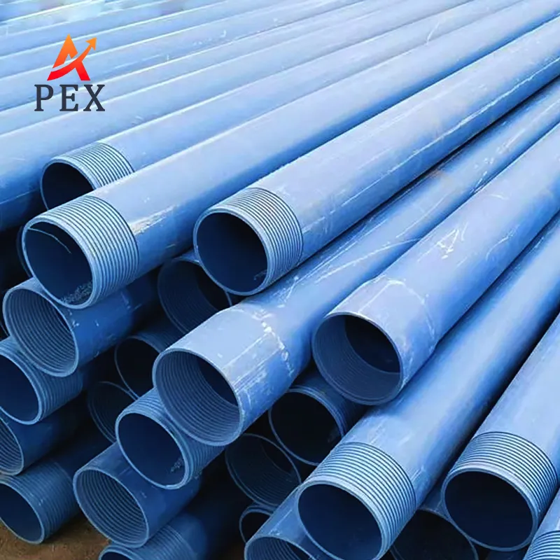 Professional High Quality Residential Water Well PVC Pipe Blue PVC Pipe