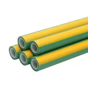 Pn10 DN20mm 25mm PPR Pipe Tube Cold Hot Water Supply Pipe for House Building Plumbing ISO9001 CE