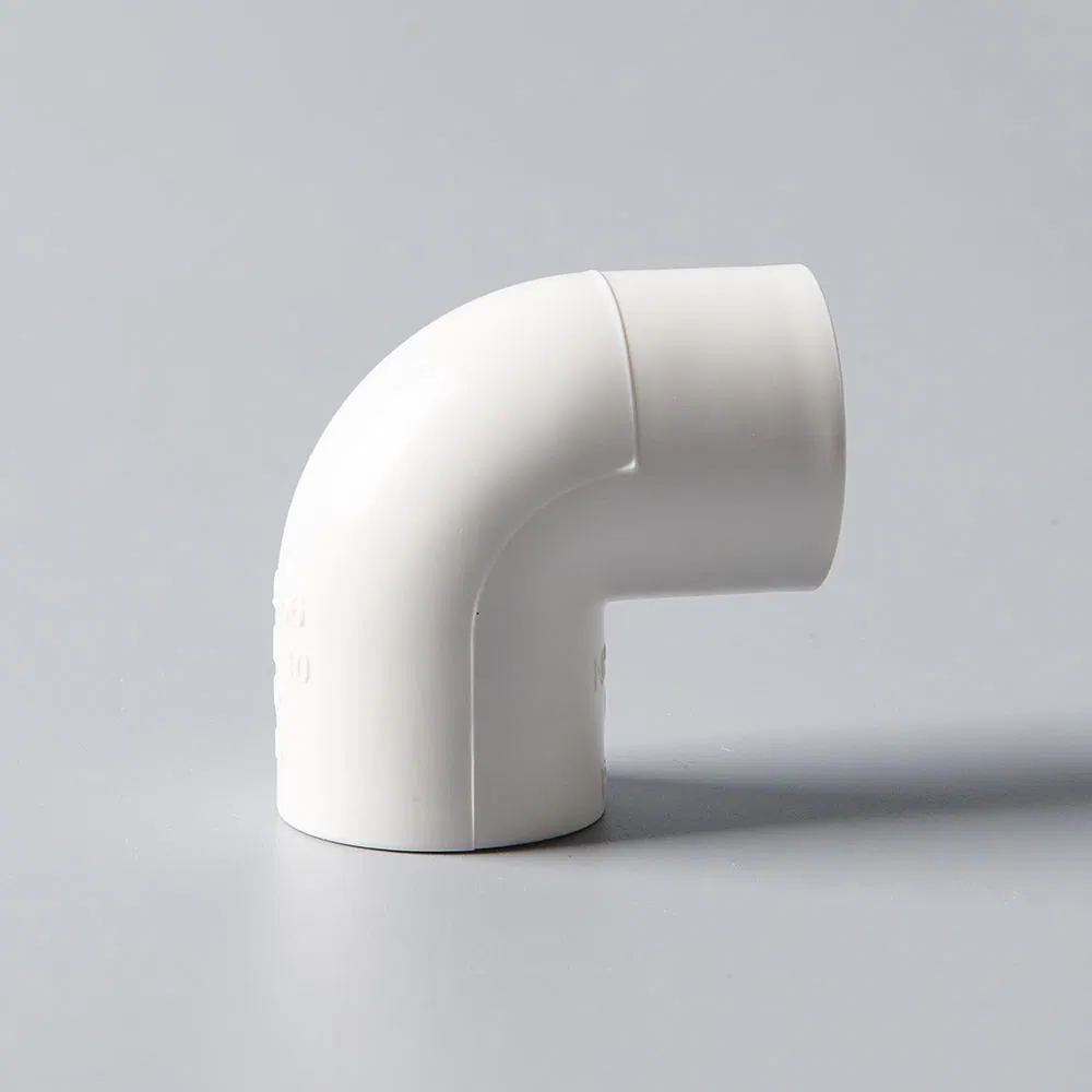 ASTM D1785/2466 PVC 1/2 Elbow 90 Degree Elbow Water Pipe Fittings