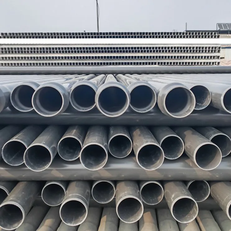 UPVC/PVC Pipe Plastic Water Pipe Water Supply Drainage Irrigation Plumbing