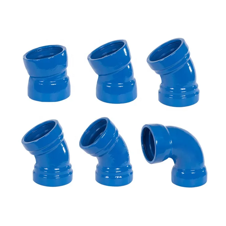En598 Fusion Bonded Epoxy Coating Ductile Cast Iron Di Tyton Type Socket Joint Pipe Fittings