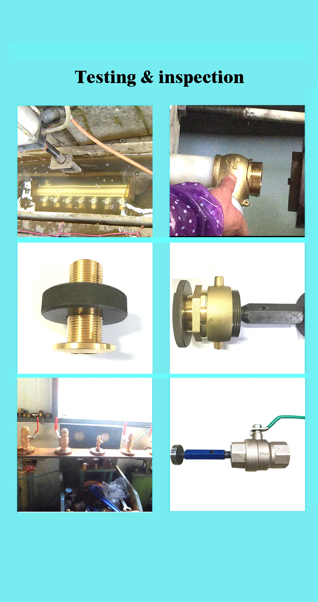Brass PE- PPR Compression Female Thread Straight Fitting