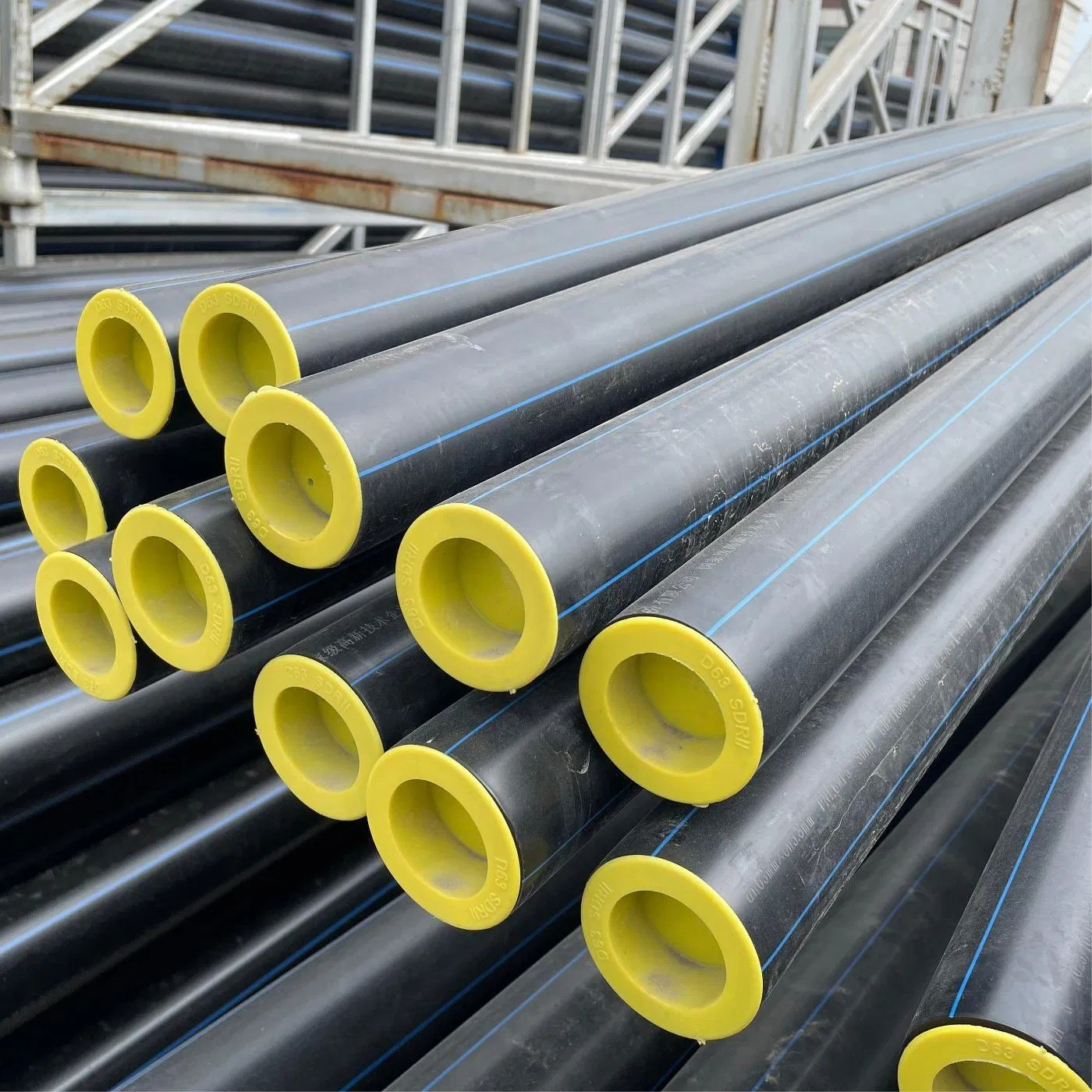 ASTM/ISO/En Standard PE Communication Conduit Silicon Core Pipe PE100 PE80 HDPE Pipe