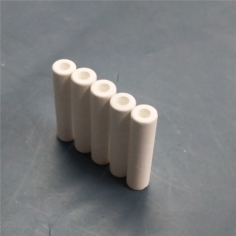 Eco-Friendly Customized Porous Alumina Al2O3 Ceramic Liquid Filter Pipe Tube